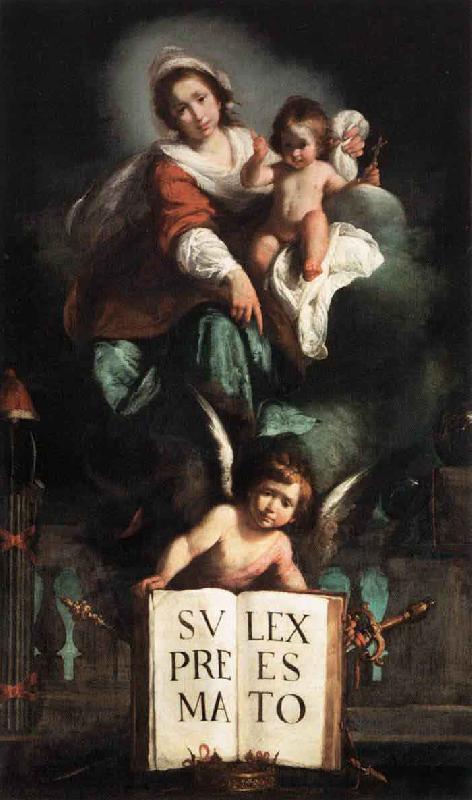 Bernardo Strozzi The Madonna of Justice oil painting image